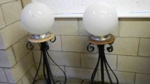 A pair of drive lights.