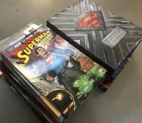 A good collection (approximately 18 volumes) of mainly Superman graphic novels & books.