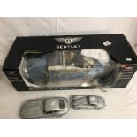 A boxed Bentley Hitari radio controlled car (box A/F) & 2 other model cars.