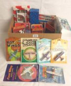 A quantity of mainly Matchbox Skybusters and boxed Dinky Silver Jubilee bus.
