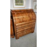 A 19th century mahogany bureau.