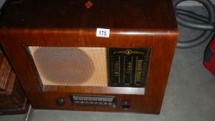 A vintage bush radio.