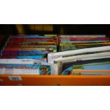 A quantity of books including Horrible Histories, Famous Five, Secret Seven, Bird songs etc.