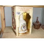 A Bells' whisky bell for Queen Elizabeth II 60th birthday, (box distressed).