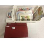 2 folders of Rupert bear related stamps, FDCS,