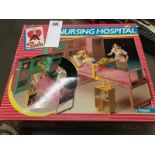 A boxed Pedigree Sindy nursing hospital.