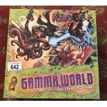 A Gamma World roleplaying game.