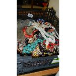 A large quantity of good costume jewellery.