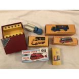 6 Atlas Dinky copies including french Dinky Panhard etc.