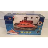 A new boxed "Severn" lifeboat (radio controlled).