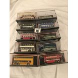 10 Corgi original omnibus limited edition buses.