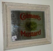 A Colman's mustard mirror.