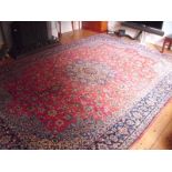 A large Iranian carpet 14' x 10'3''