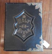A Victorian family Bible,