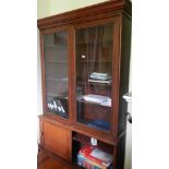 A Victorian bookcase