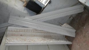 A large quantity of architraving