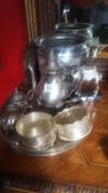 A quantity of silverplate
