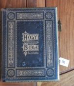 A Victorian family Bible,