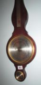 A Victorian barometer/thermometer.