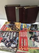 A quantity of 1960's Motorcycle Mechanic magazines in 3 binders.