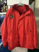 An Alpha Romeo red three way jacket size large (brand new)