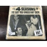 The 4 Seasons "Got You Under My Skin" picture sleeve