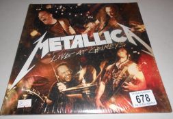 Metallica "Live At Grimeys" sealed album