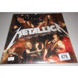 Metallica "Live At Grimeys" sealed album