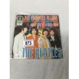 The Beatles 'All You Need is Love' picture sleeve.