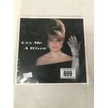 A rare Mari Wilson 'Cry me a River' single with handkerchief.