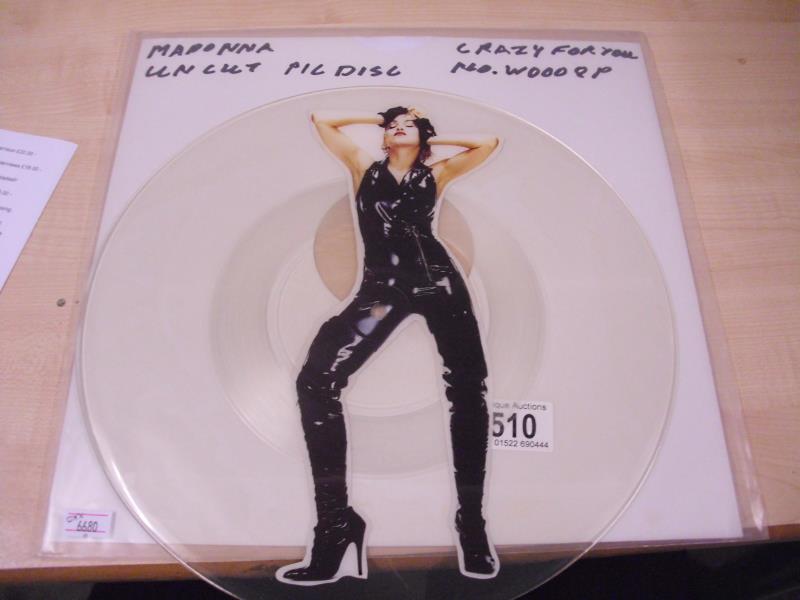 Madonna 'Crazy for you' uncut picture disc - Image 3 of 3