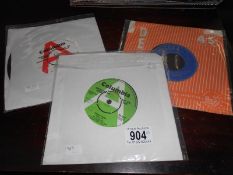 2 Acker Bilk demo 45s and 1 other demo.