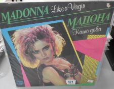 Madonna "Like A Virgin" rare Bulgarian cover