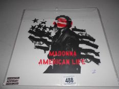 Madonna 'American life' 12" single