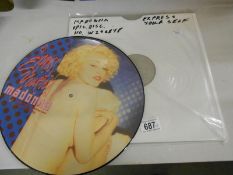 Madonna "Express Yourself" 12" picture disc