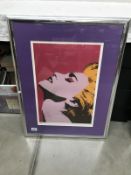 Madonna limited edition promo lithograph 'True Blue', 69/100.