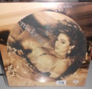 "Like A Virgin" Madonna picture disc, mint condition,