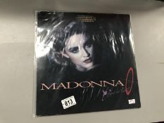 Madonna "Live To Tell" 12" single, promo only,