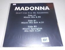 Madonna "Don’t Cry For Me Argentina" promo
