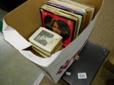 A collection of approximately 60 LP's including Motown.