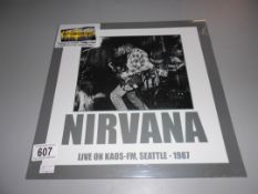Nirvana "Live on Kaos-FM" Seattle 1987 (sealed)