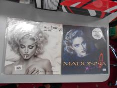 Madonna "Live To Tell" "Badgirl" both with posters,