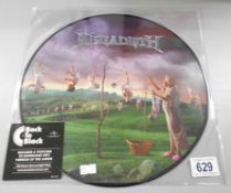 Megadeath "Back To Black" picture disc