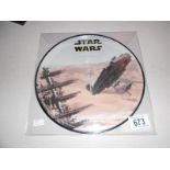 Star Wars "The Force Awakens" picture disc (record store day)