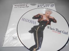 Madonna "Who's That Girl" 12" picture disc