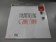 Rare (banned cover) The Distillers "Coral Fang" red vinyl,