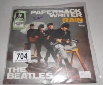 The Beatles "Paperback Writer" German picture sleeve,