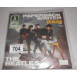The Beatles "Paperback Writer" German picture sleeve,
