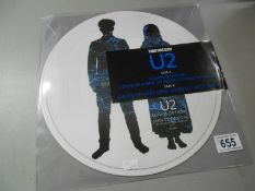 U2 limited edition (3 versions) "Lights Of Home" picture vinyl