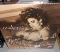 Madonna "Like A Virgin" Greek copy on WEA label